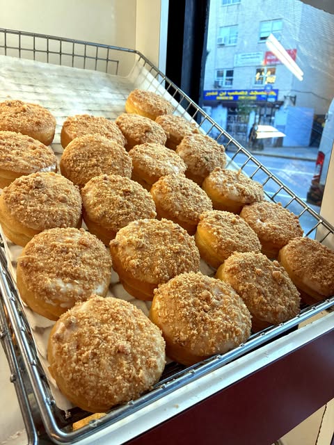At Mike's Donuts & Coffee: real donut shop photos